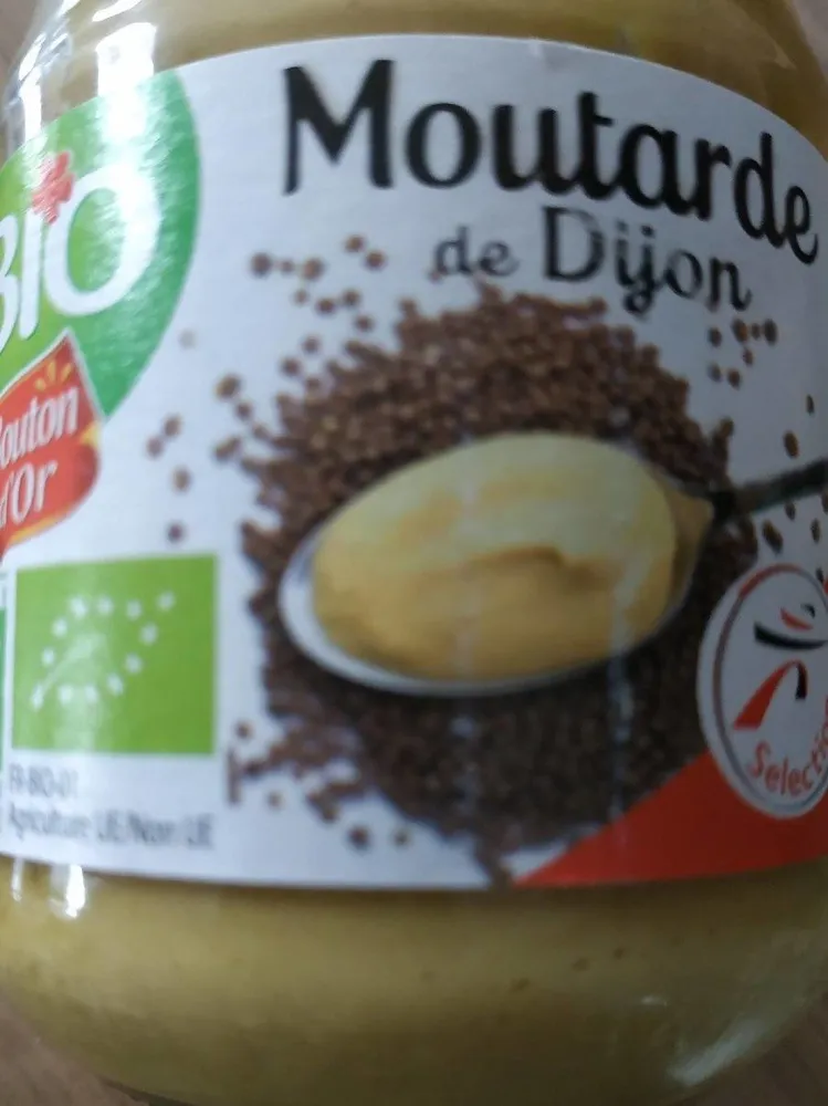 Moutarde de dijon Bio