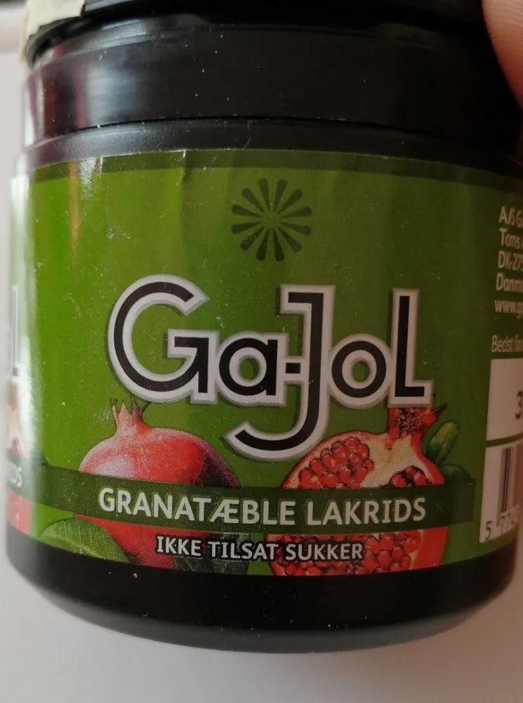 Ga-Jol Granatapfel Lakritz