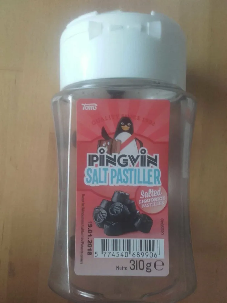 Salt pastiller