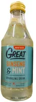 Ginseng & Mint Sparkling Drink
