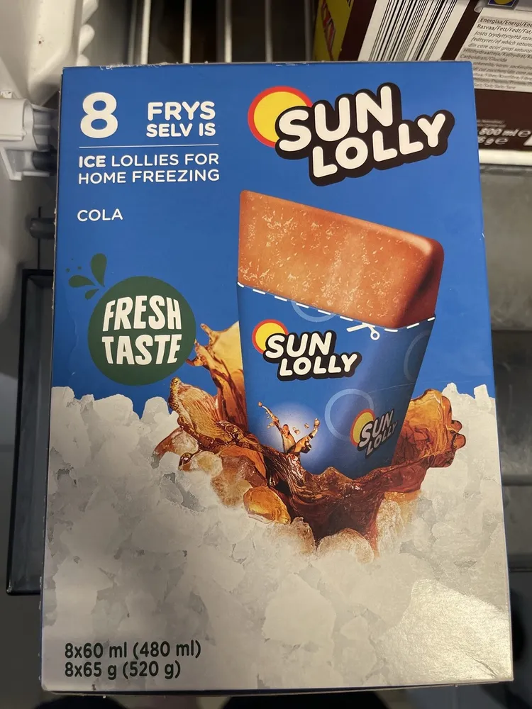 Cola Ice Lollies