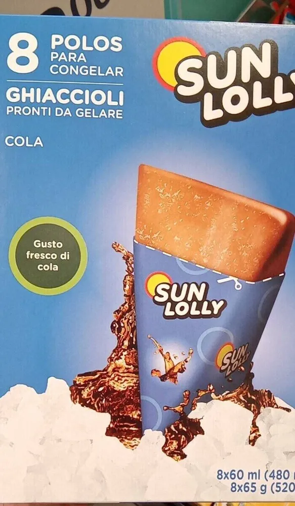 Sun lolly cola