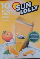Ice lollies ORANGE