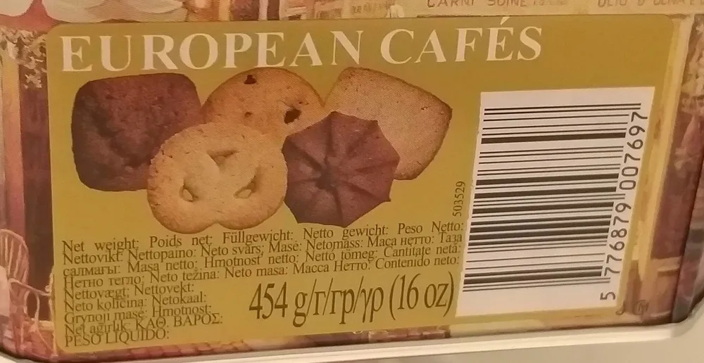 Galletas Danesas de Mantequilla