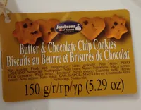 Butter & chocolate chip cookies