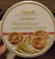 Tívoli cookies Lima y caramelo crunch
