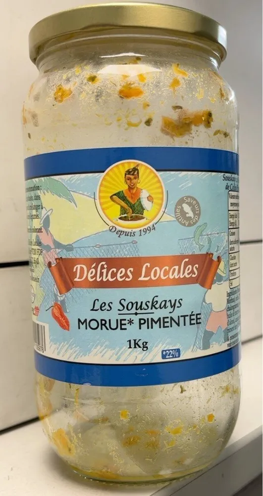 Les souskays de morue pimentée