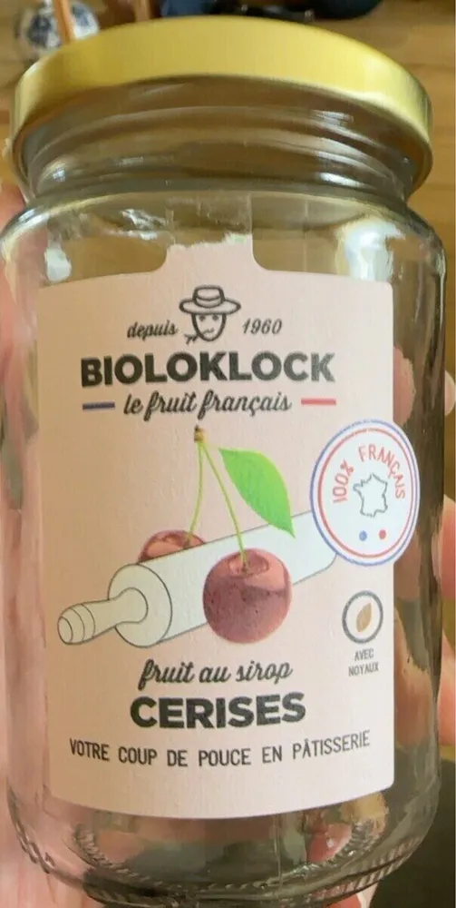 Cerises au sirop