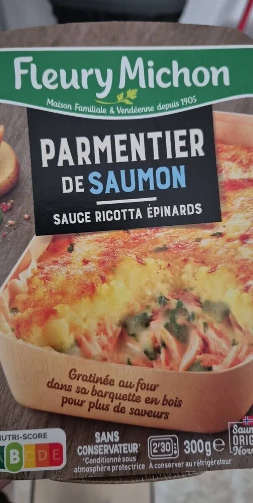 Parmentier de saumon