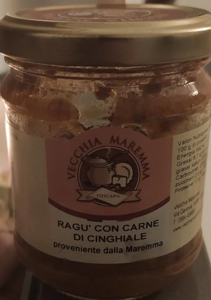 Ragù con carne di cinghiale