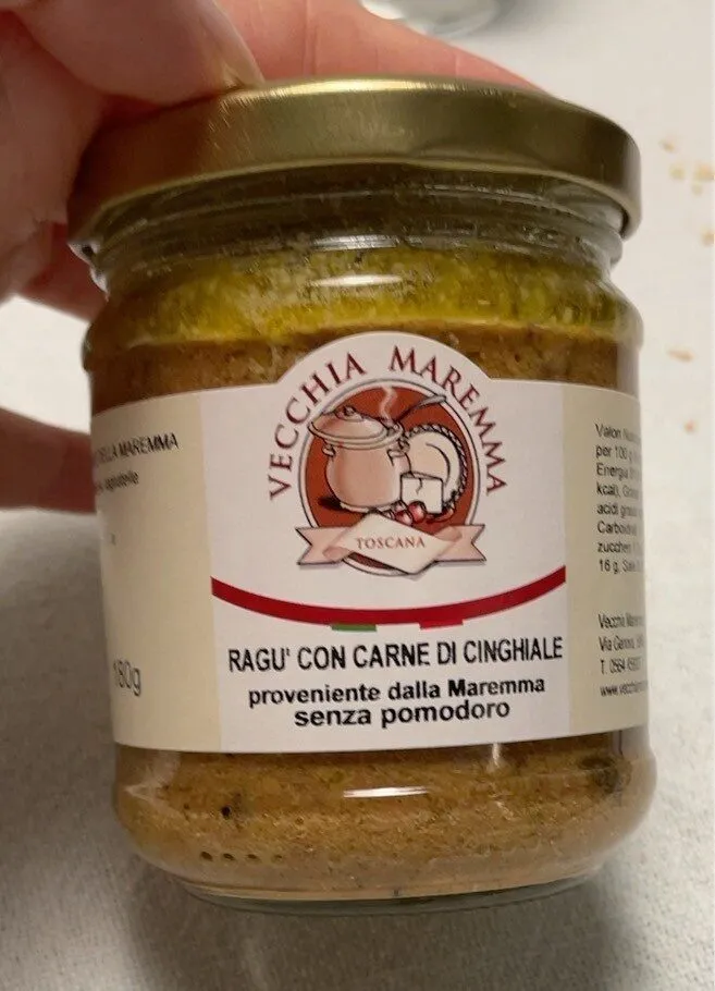 Ragú con carne di cinghiale