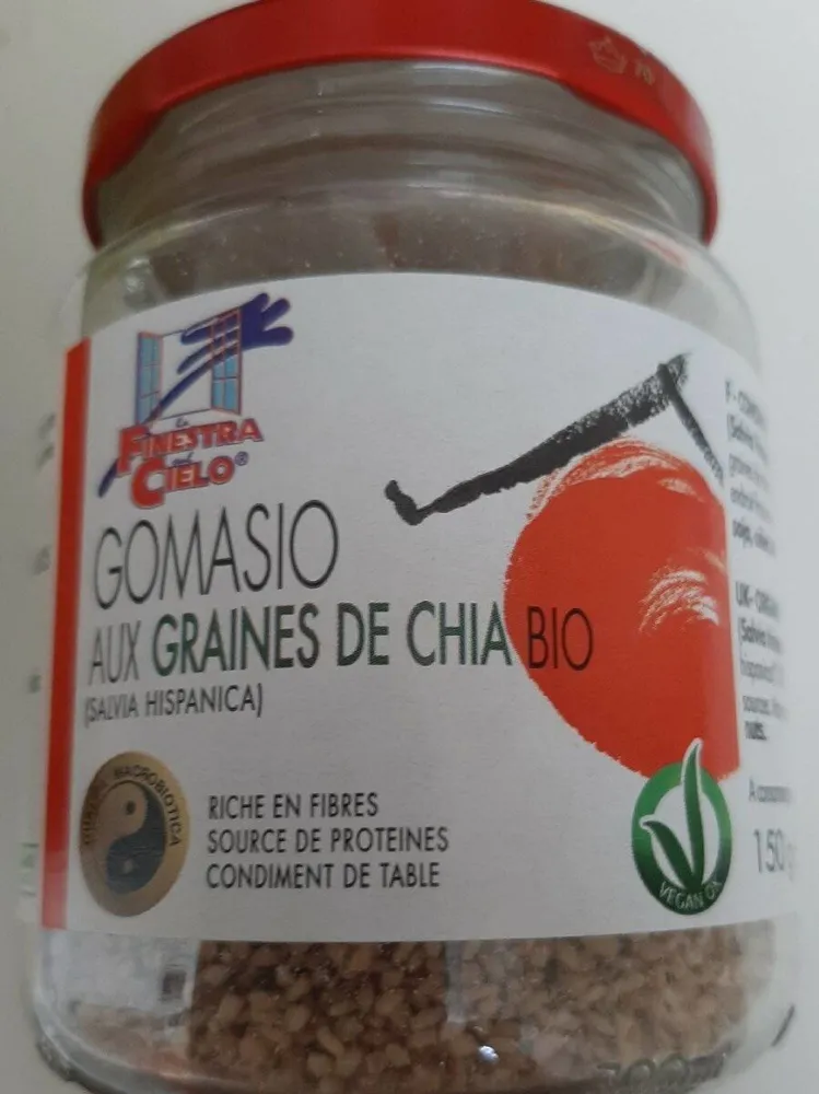 Gomasio aux graines de chia bio