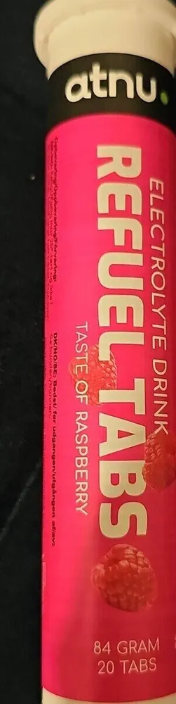 Électrolyte drink refuel tabs rasberry