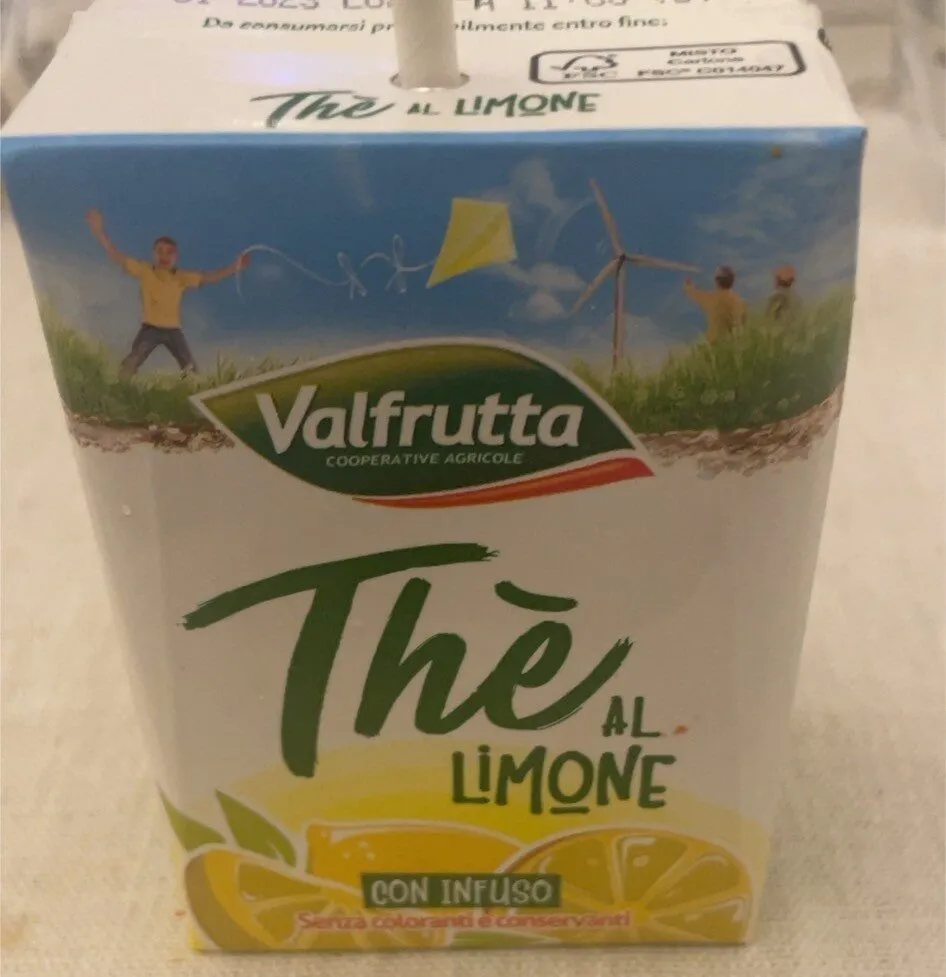 Valfrutta al limone thè