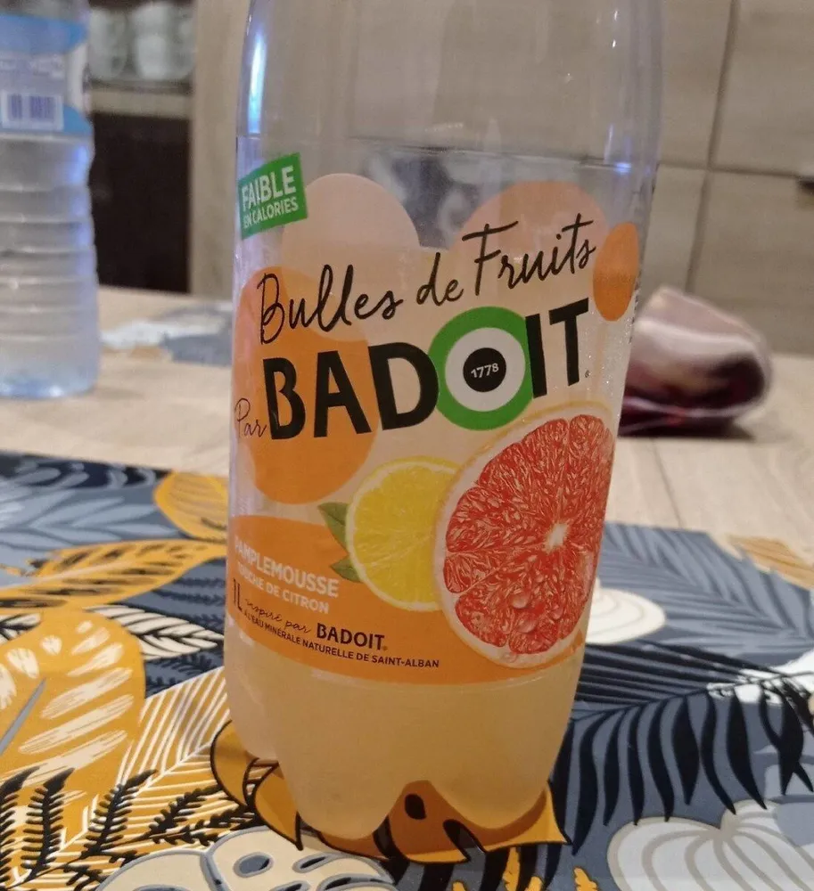 Bulles de fruits par Badoit
