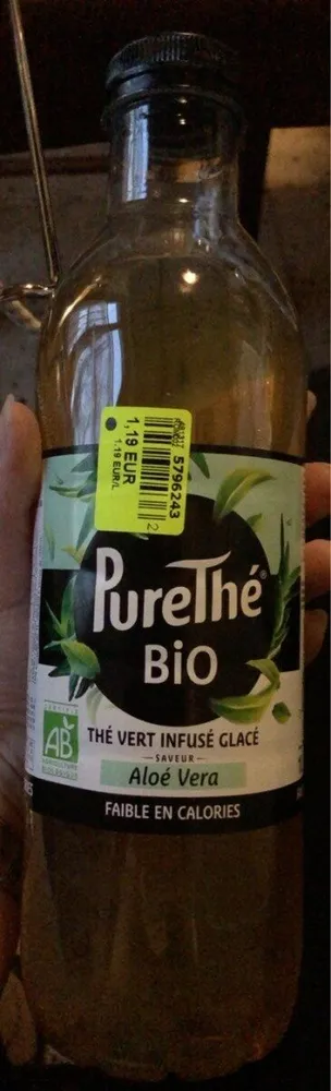 Thé vert infusé glacé bio