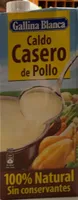Caldo casero de pollo