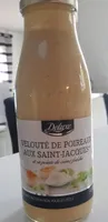 Velouté de poireaux aux saint Jacques