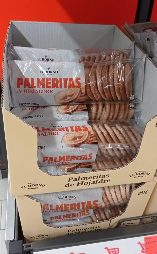 Palmeras de hojaldre el horno