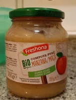 Compota de manzana