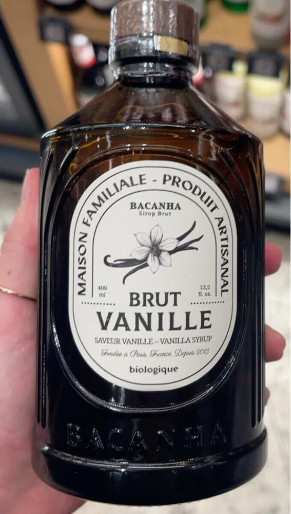 Sirop Brut Vanille