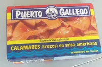 Calamar (trozos) en salsa americana