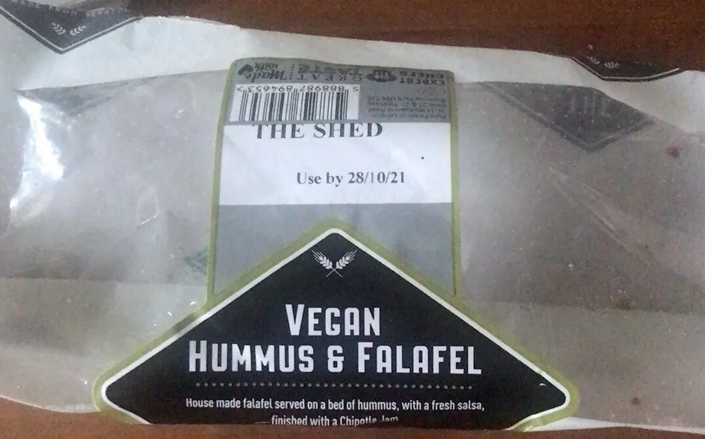 Vegan hummus & Falafel