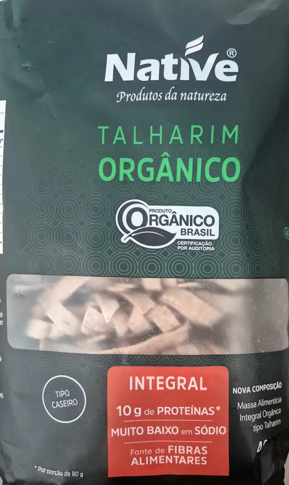 Talharim orgânico integral
