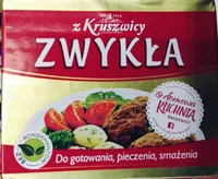 Zwykła z Kruszwicy - Margaryna o zmniejszonej zawartości tłuszczu 60 %.