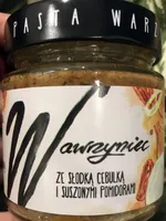 Wawrzyniec ze słodką cebulką i suszonymi pomidorami