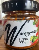 Pasta warzywna z czerwoną papryką