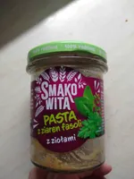 pasta z ziaren fasoli z ziołami