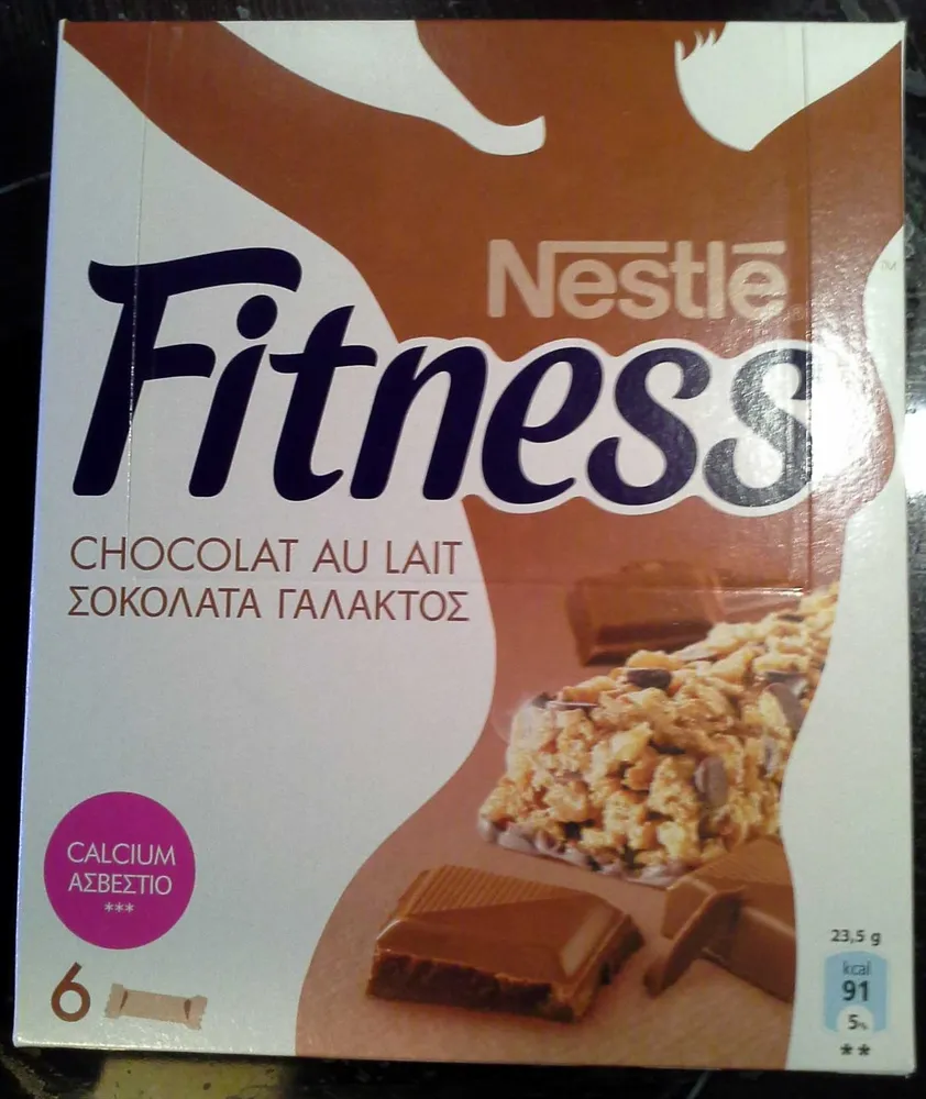 Fitness chocolat au lait