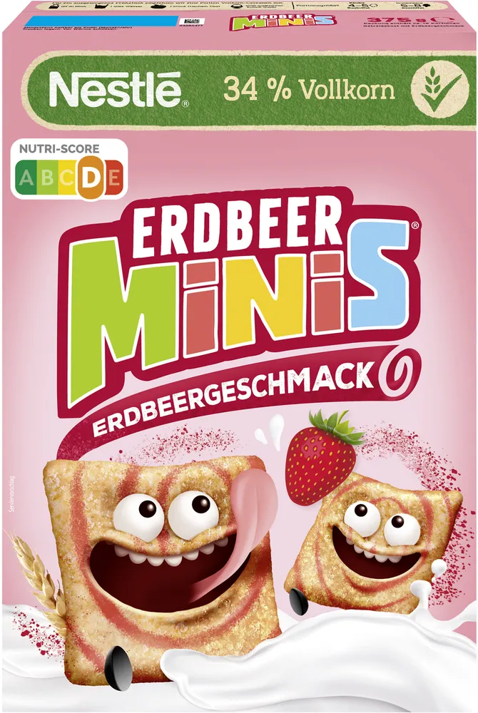NESTLE ERDBEER MINIS Cerealien