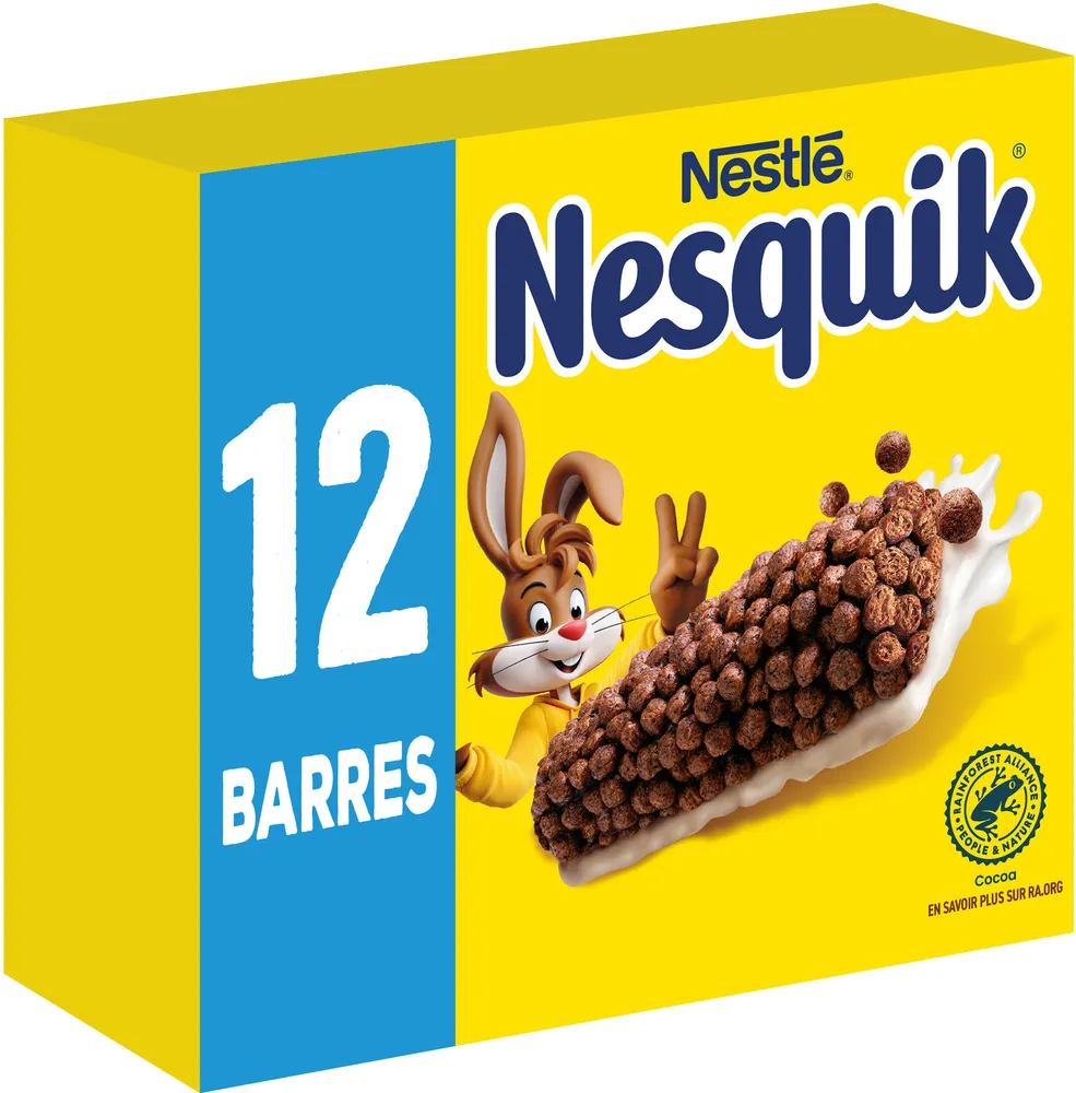 NESQUIK Barres de Céréales 12x25g