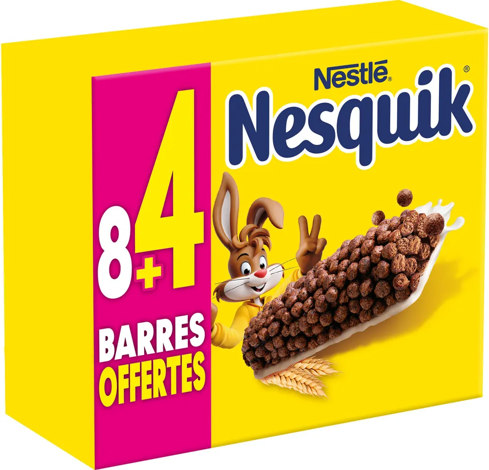NESQUIK Barres Céréales 25g (8+4 Offertes)
