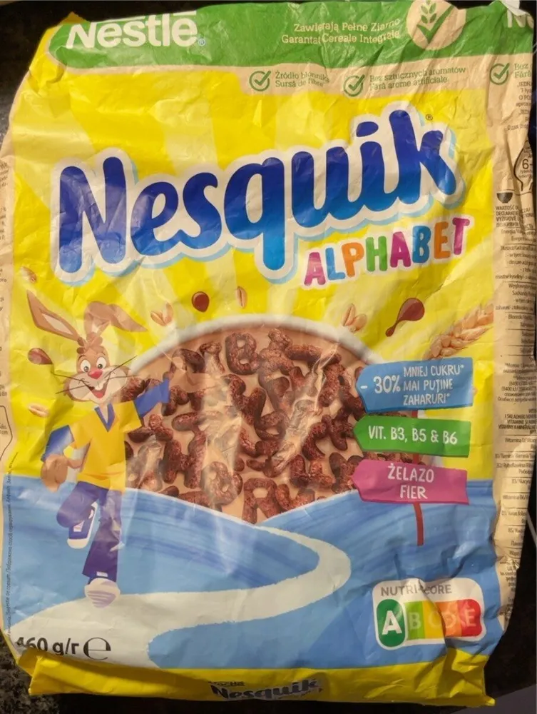 Nesquik Alphabet