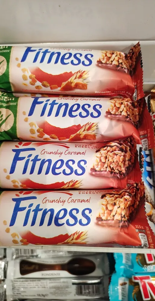 Barre de céréales Fitness Crunchy Caramel
