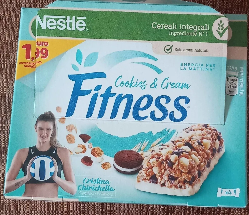 Cookies&cream Barretta Di Cereali Integrali Biscotti