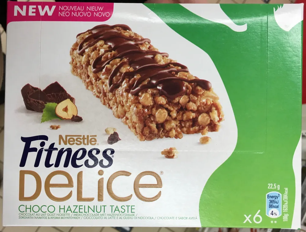 Barre de céréales Fitness Delice Choco Noisette