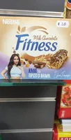 FITNESS Délice barres de céréales chocolat au lait