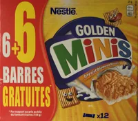 Barres céréales Golden Minis