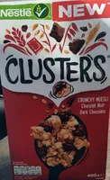 Clusters chocolat noir