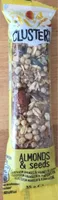 Barres de céréales amandes et graines de courges