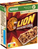 NESTLE LION Barres de Céréales 6x25g