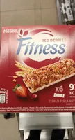 Nestle Fitness Cereal Bars Red Berries X6