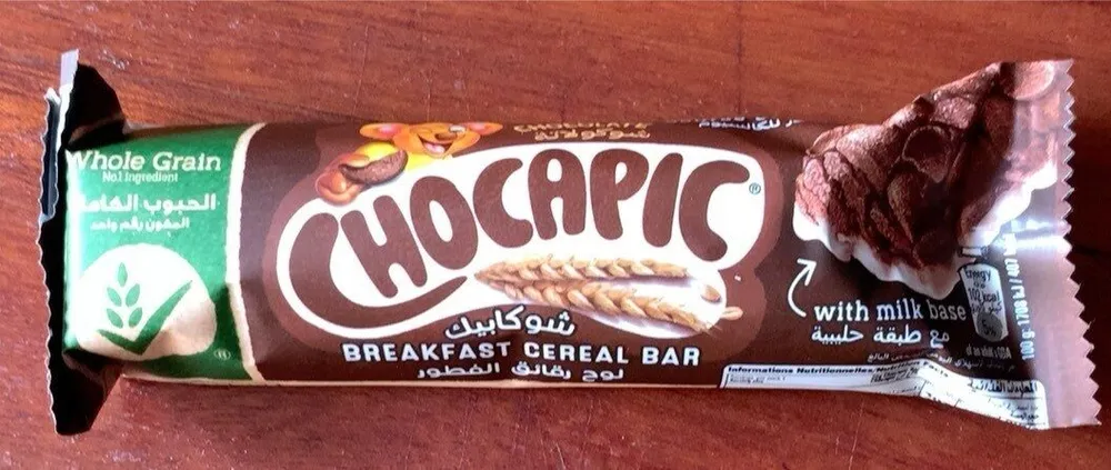 Nestle chocapic breakfast cereal bar