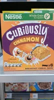 Nestle curiously cinnamon breakfast cereal bar