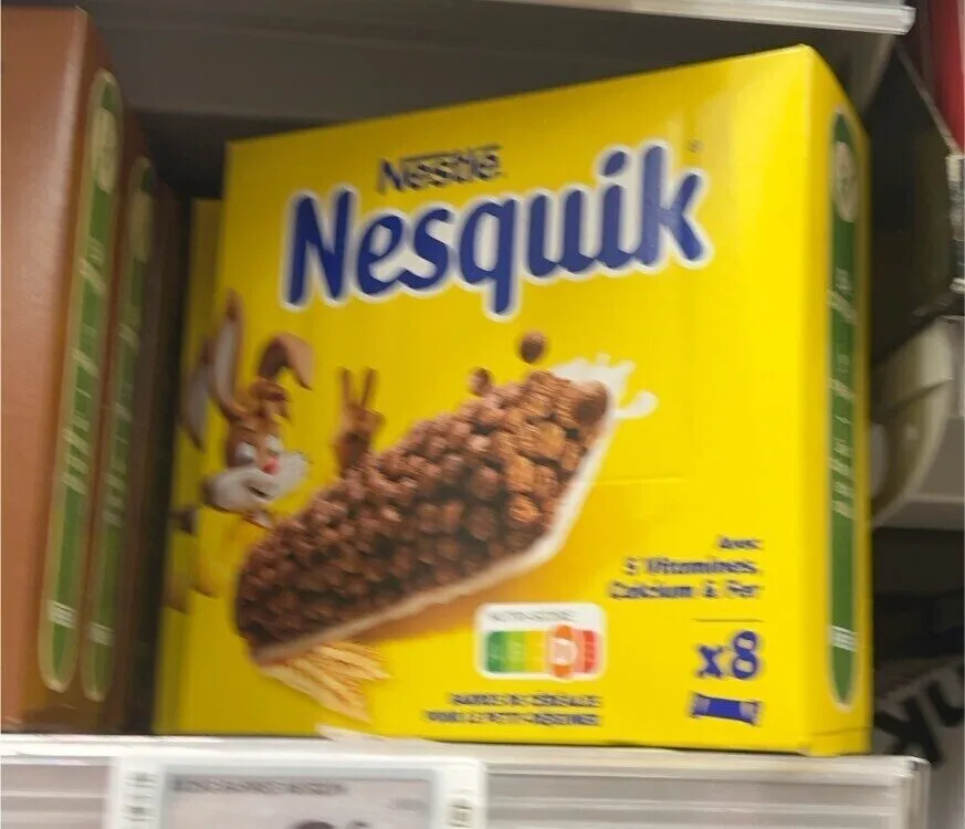 NESTLE NESQUIK Barres de Céréales 8x25g