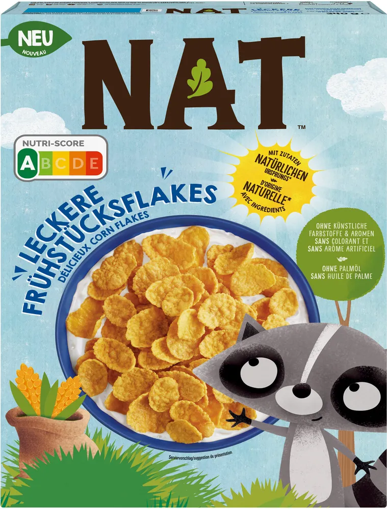 NESTLE NAT Leckere Frühstücksflakes